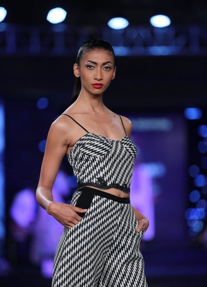 Nargis Fakhri Ramp Walk Blenders Pride Fashion Show 2014