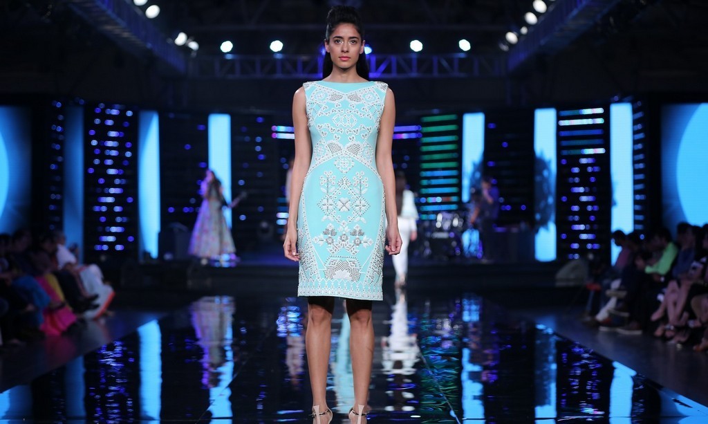 Nargis Fakhri Ramp Walk Blenders Pride Fashion Show 2014