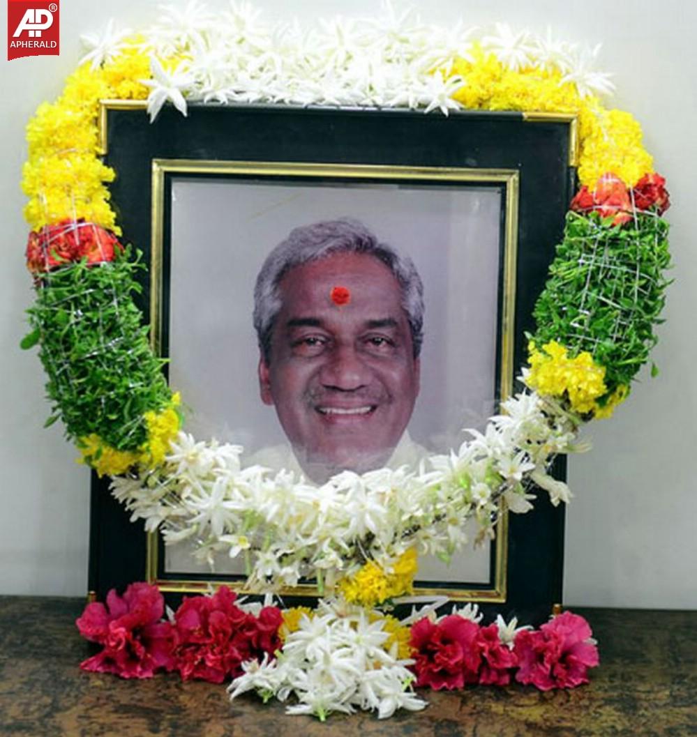 Nedurumalli Janardhana Reddy Condolence