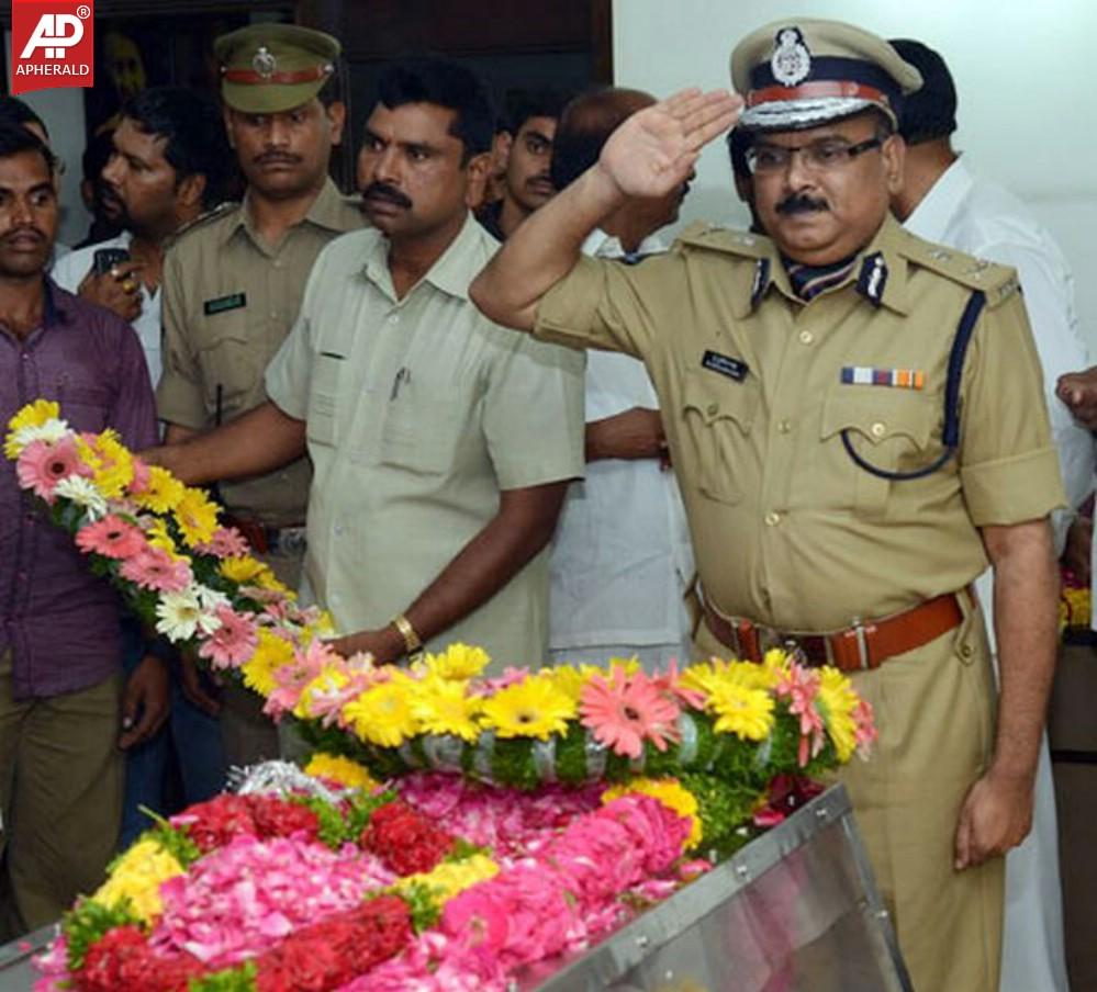 Nedurumalli Janardhana Reddy Condolence