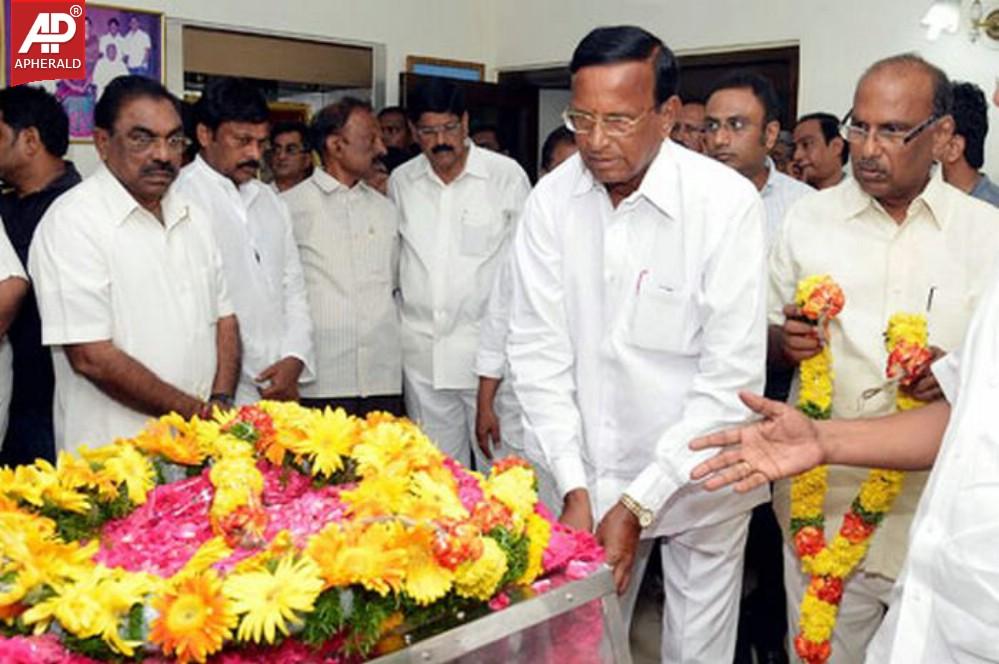 Nedurumalli Janardhana Reddy Condolence