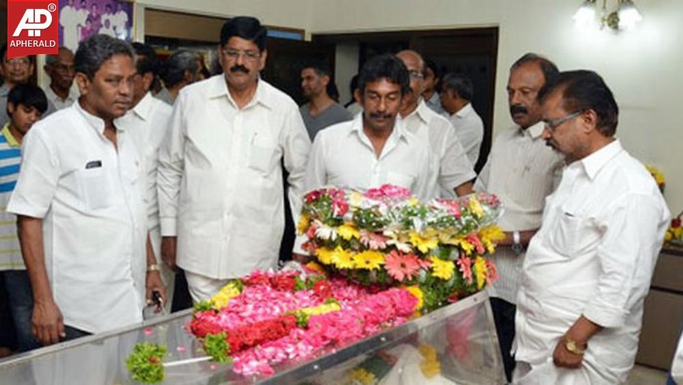 Nedurumalli Janardhana Reddy Condolence