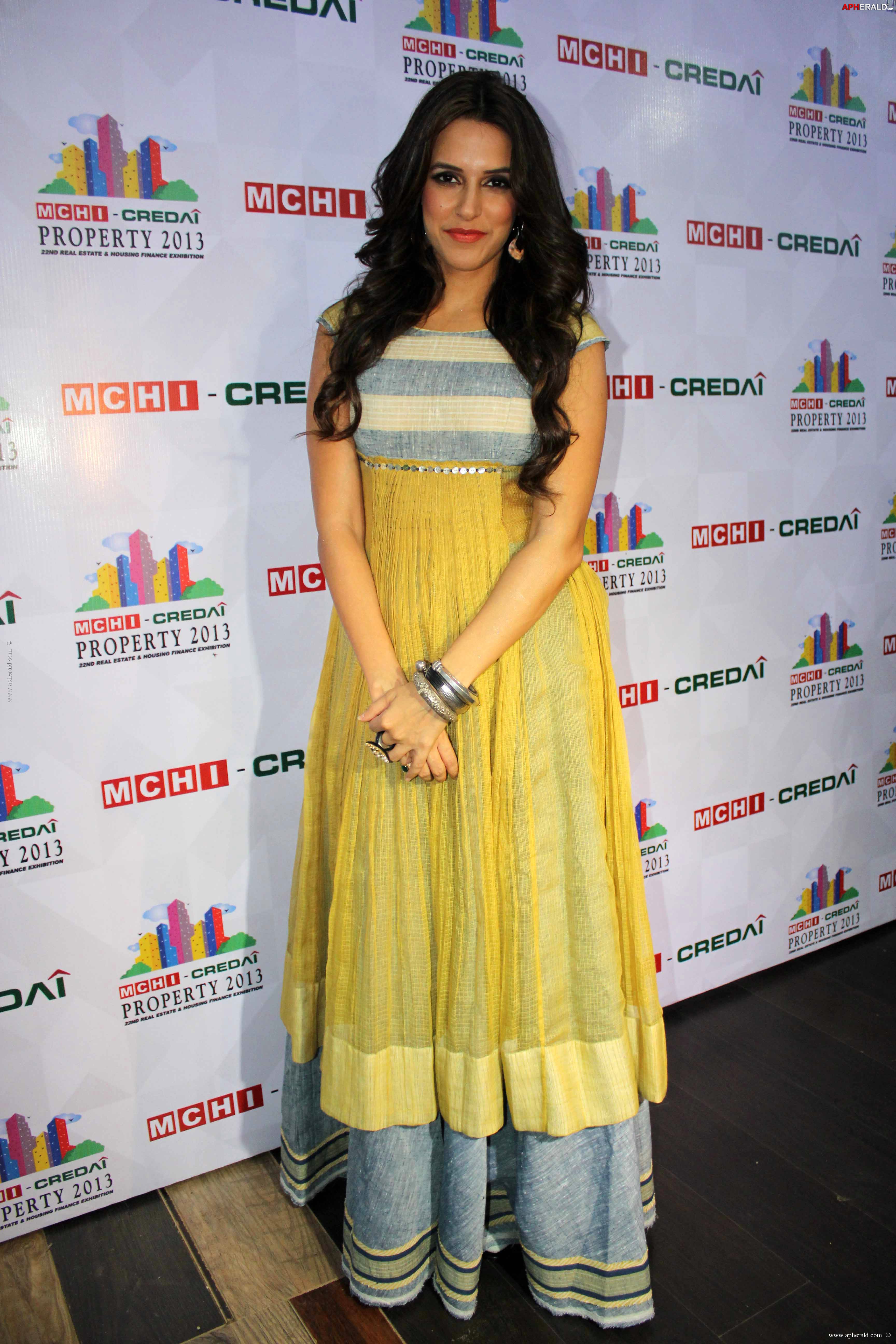 Neha Dhupia at MCHI-CREDAI's Property Exhibition