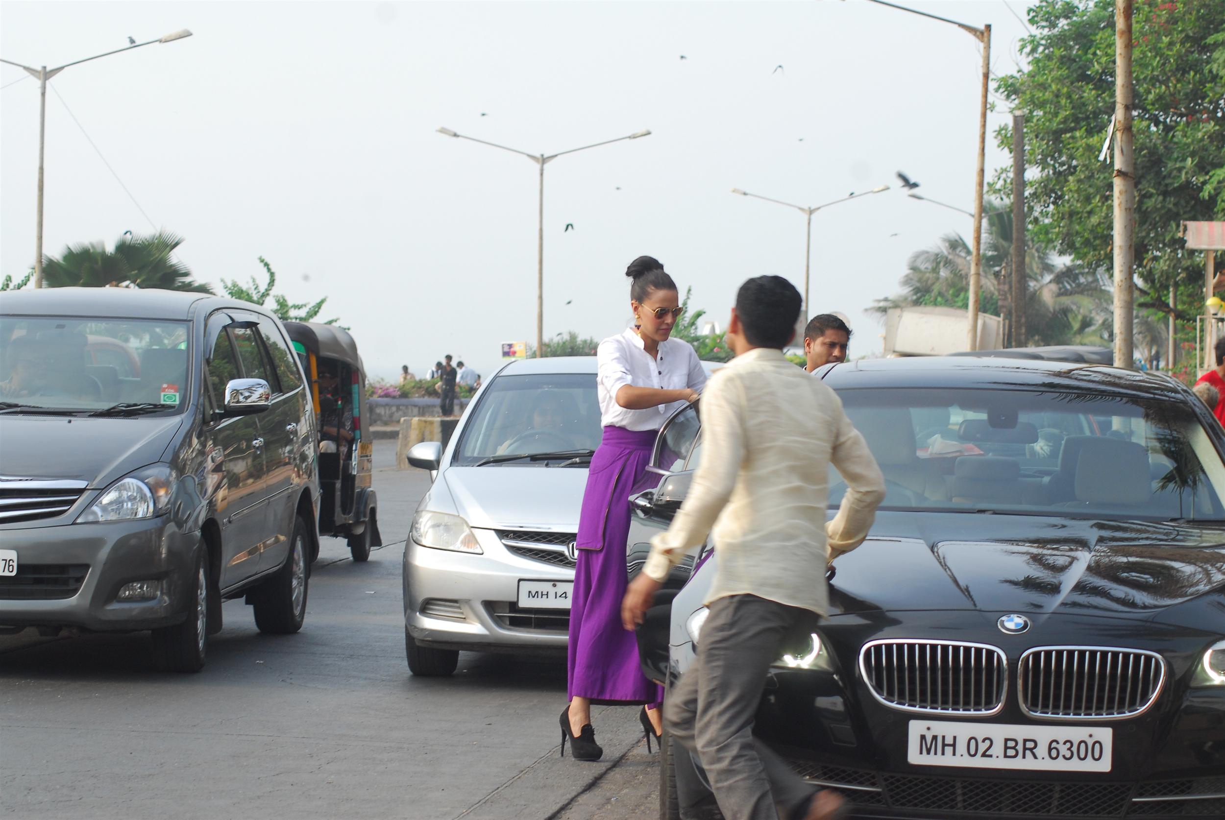 Neha Dhupia Launch PETA V Card Stills