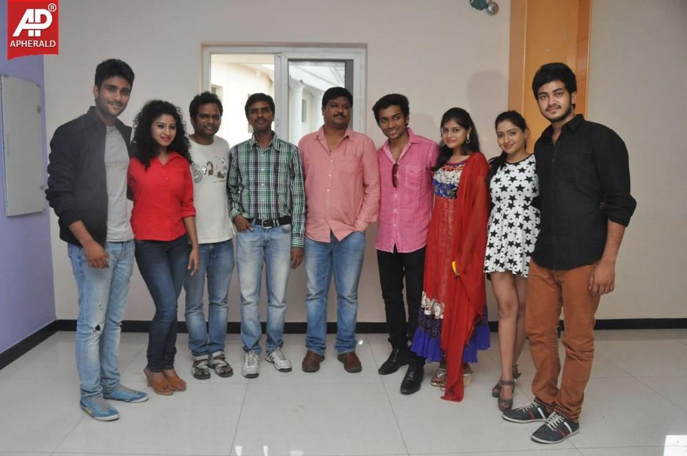 Nenu Naa Friends Team At Prasad Labs