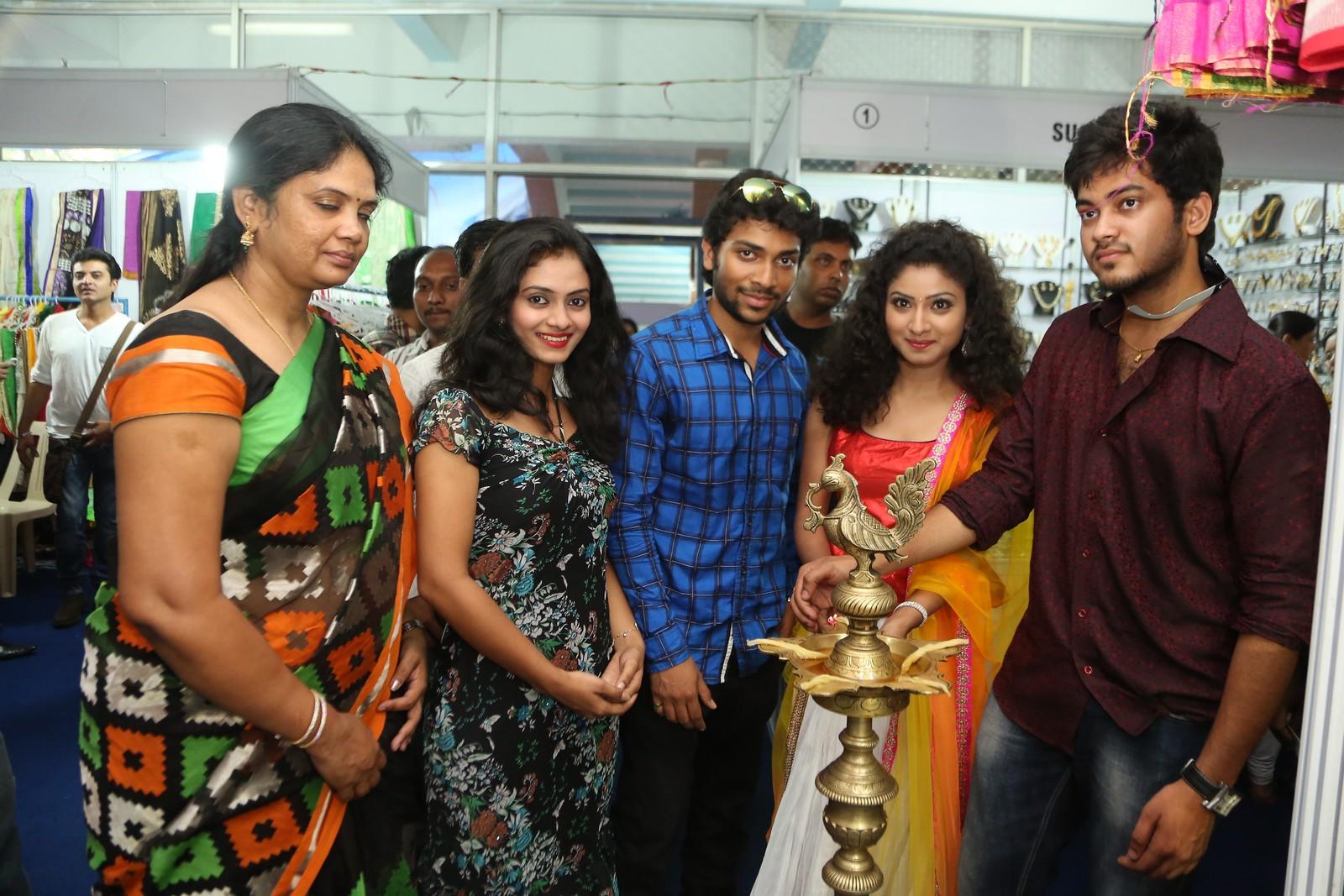 Nenu Naa Friends Team at Styles N Weaves Expo