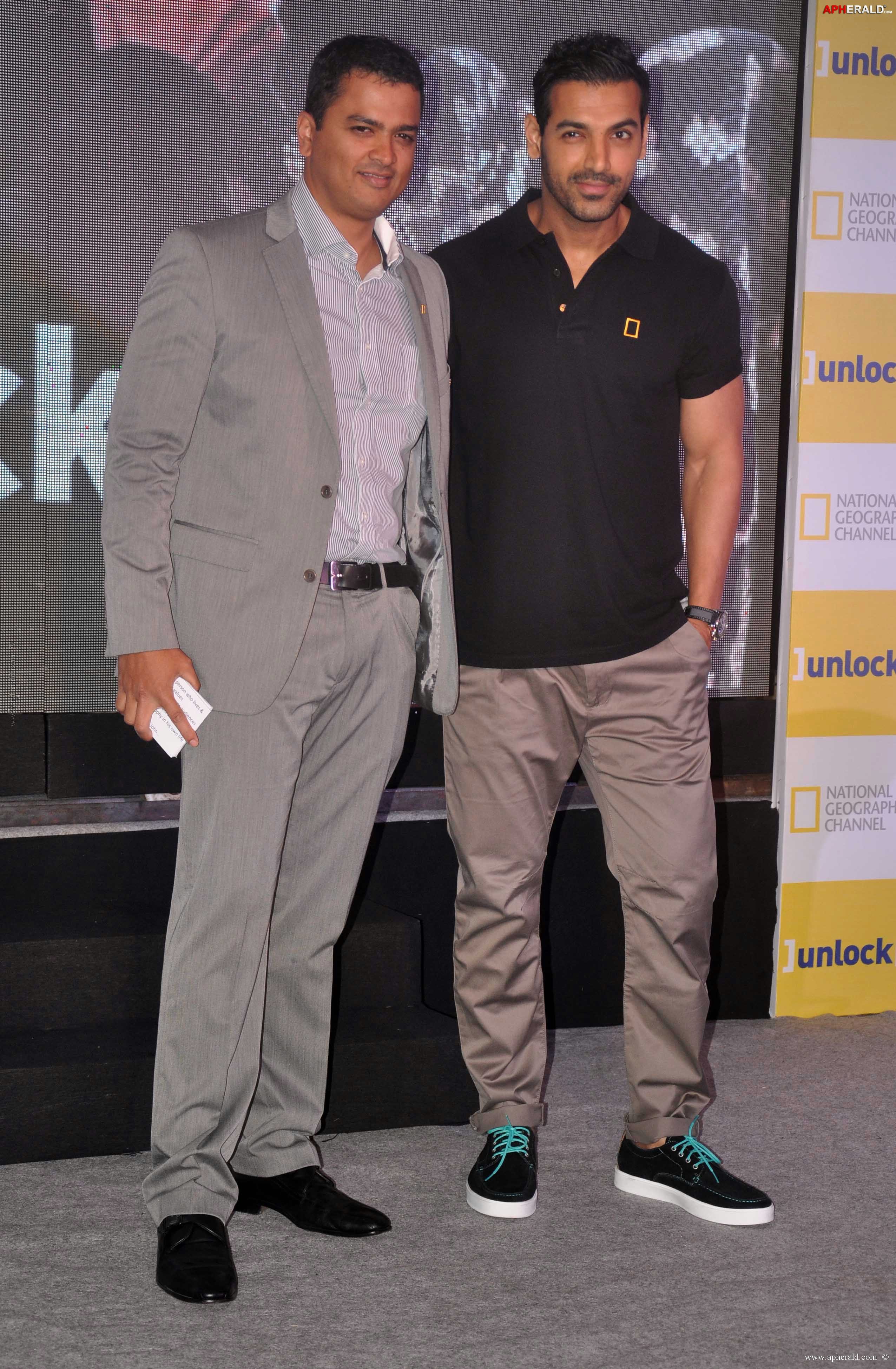  NGC n John Abraham unveil the Unlock campaign