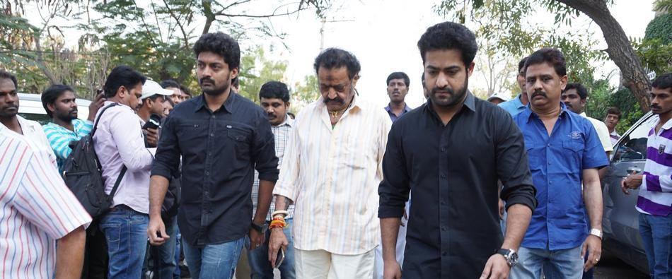 NTR Condolance to Ramanaidu