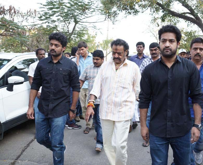 NTR Condolance to Ramanaidu