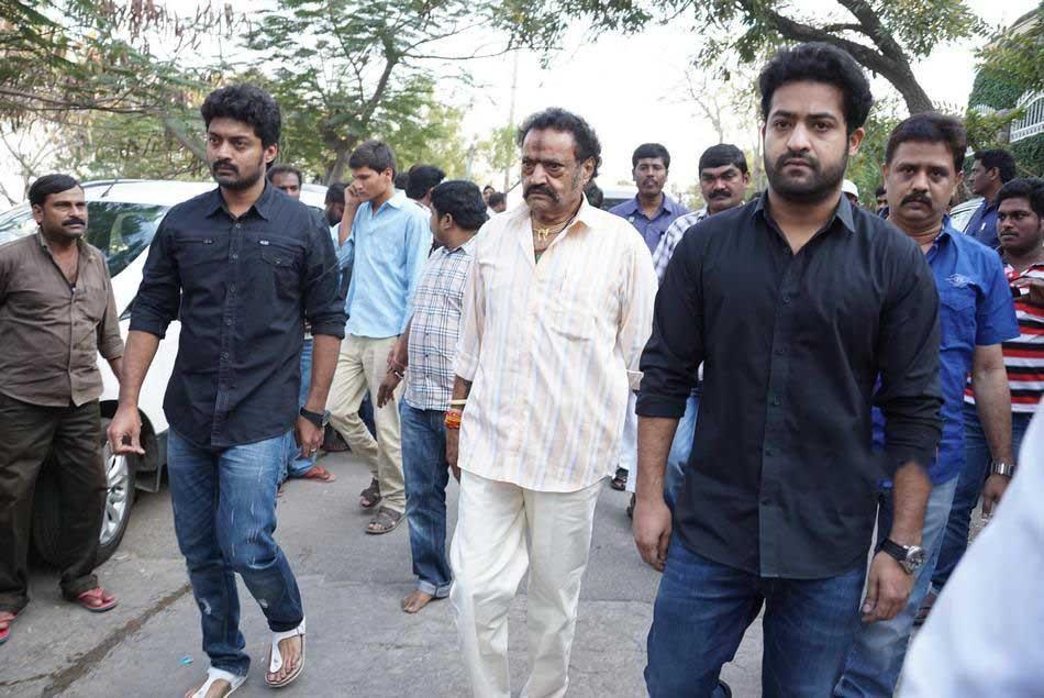 NTR Condolance to Ramanaidu