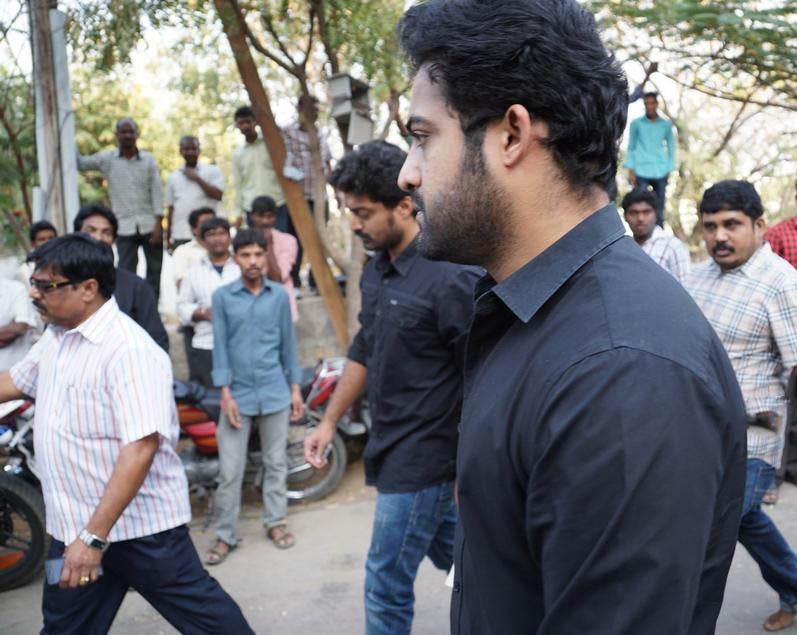 NTR Condolance to Ramanaidu