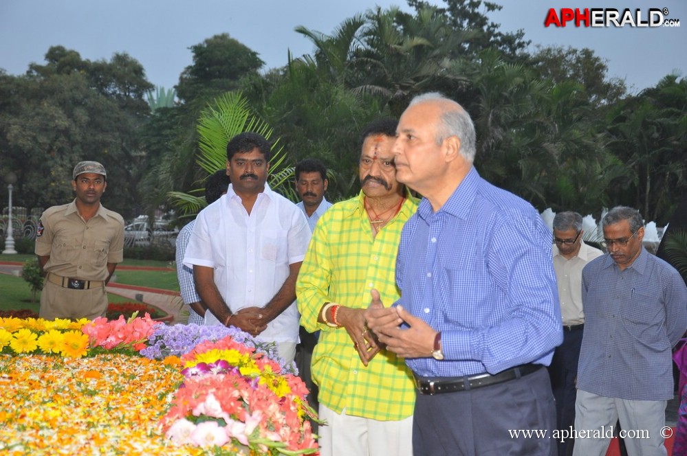 NTR Family Members at NTR Ghat