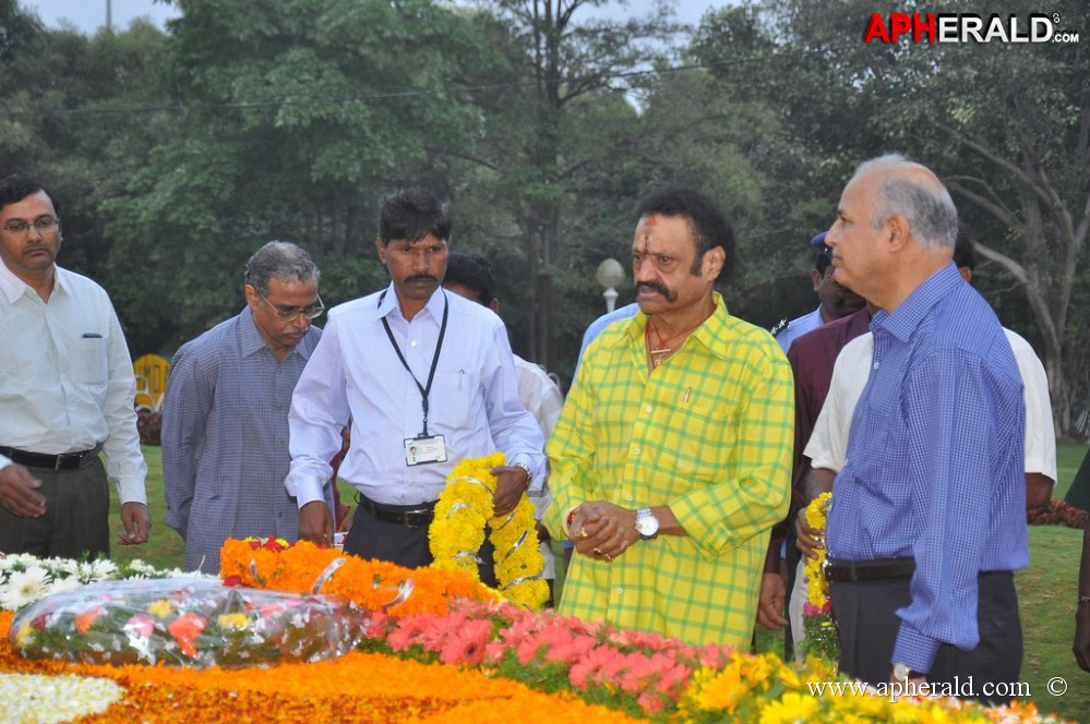 NTR Family Members at NTR Ghat