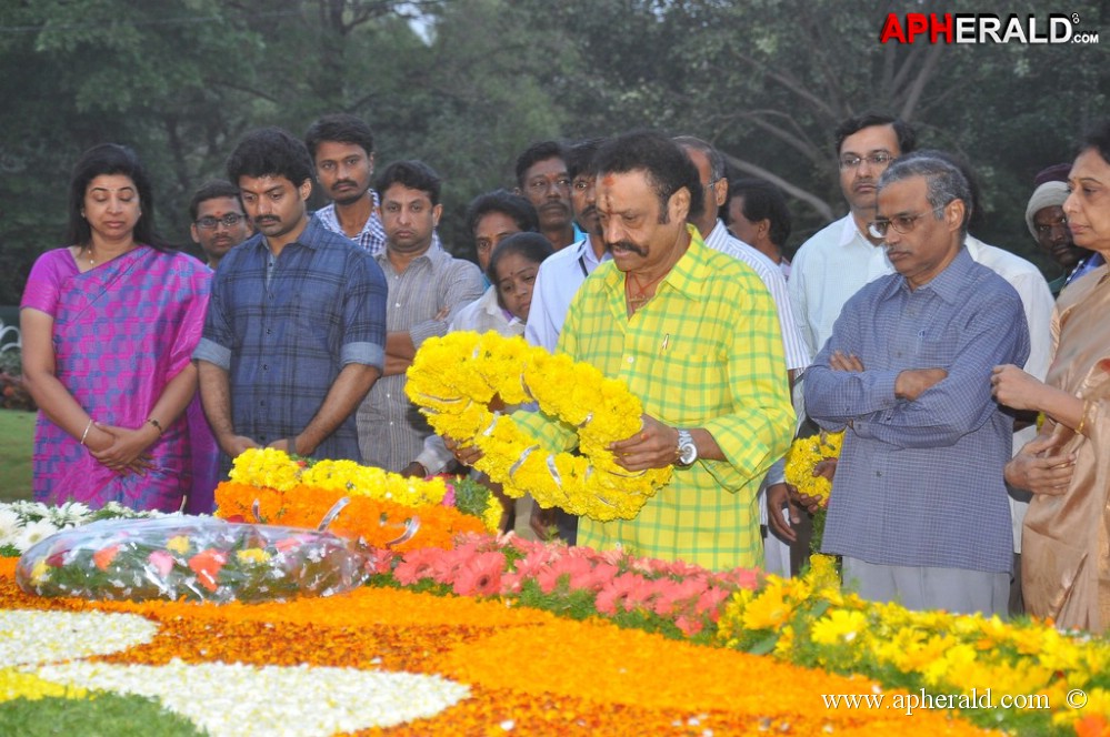 NTR Family Members at NTR Ghat