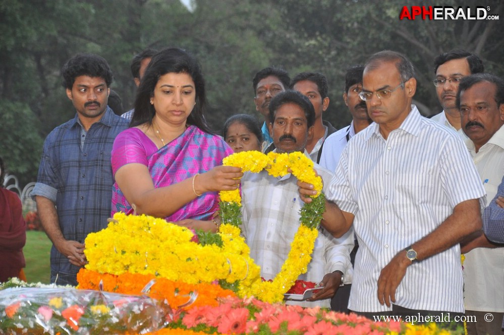 NTR Family Members at NTR Ghat