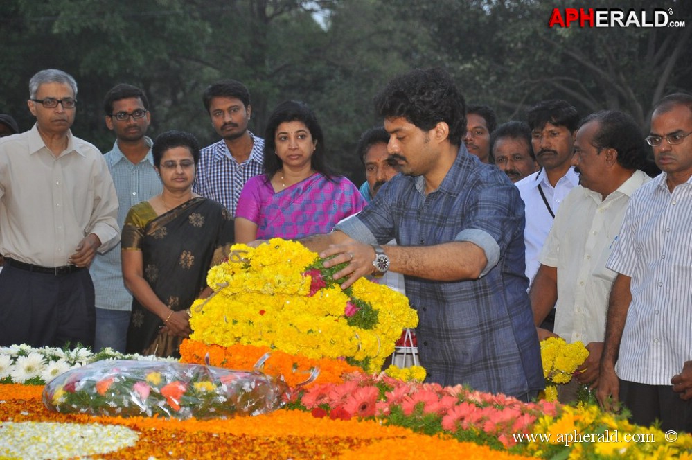 NTR Family Members at NTR Ghat