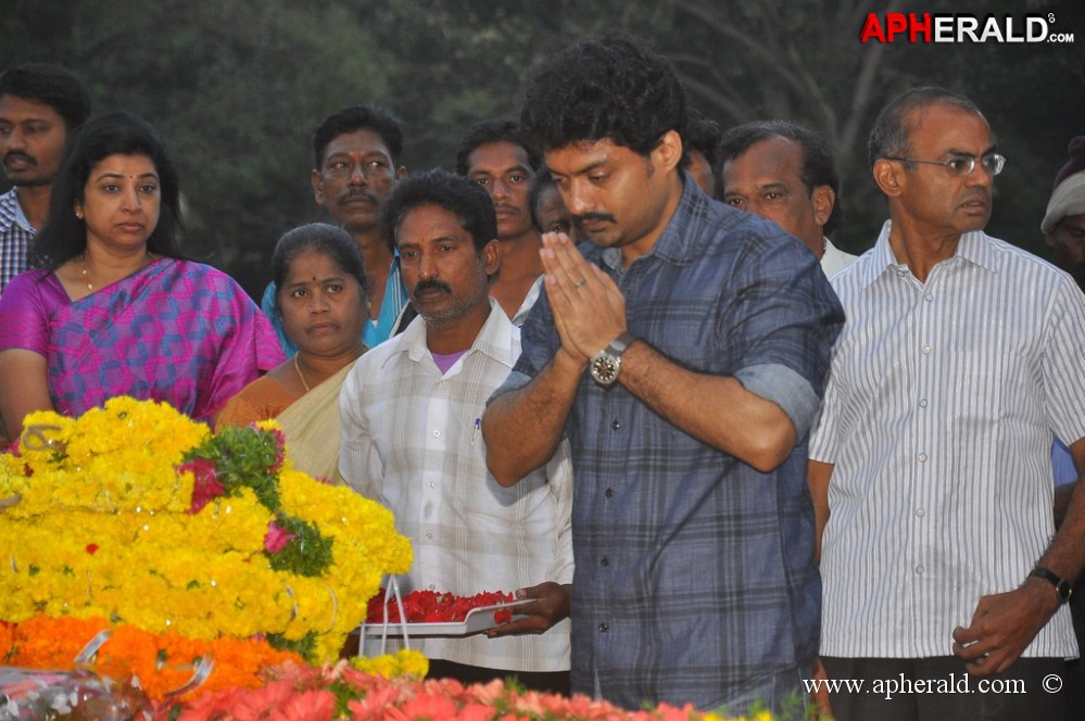 NTR Family Members at NTR Ghat