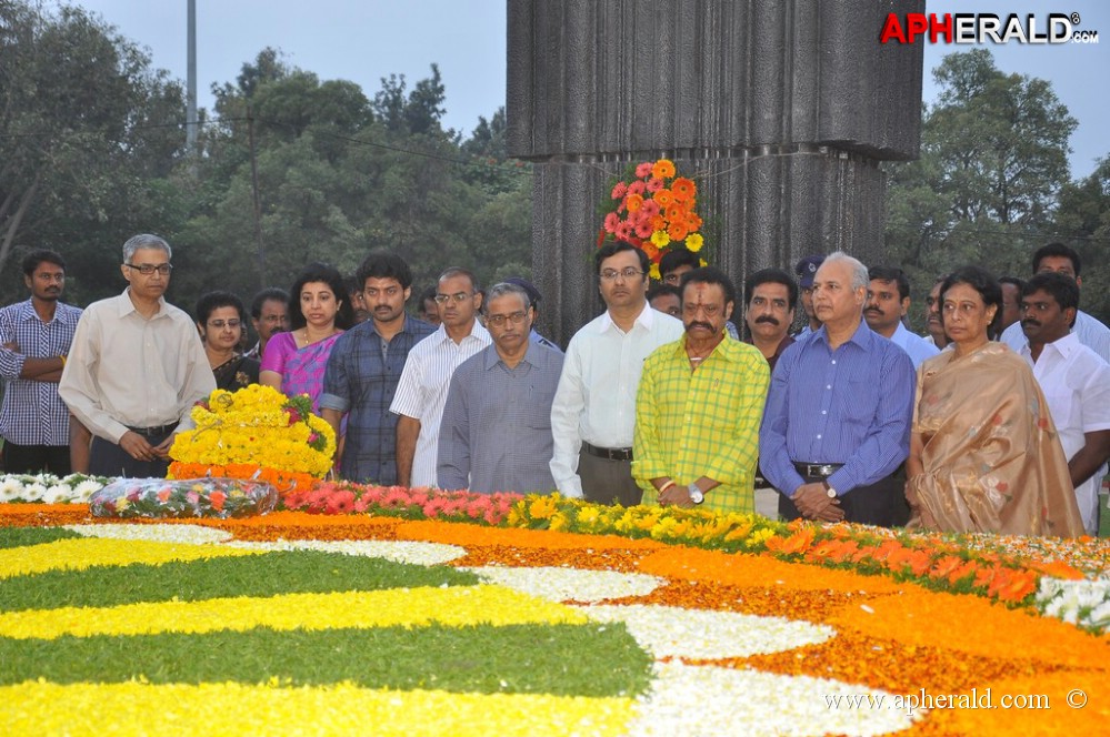 NTR Family Members at NTR Ghat