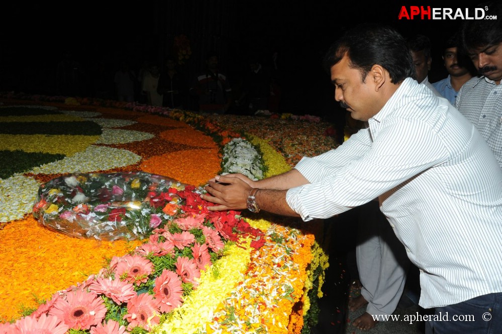 NTR Family Members at NTR Ghat