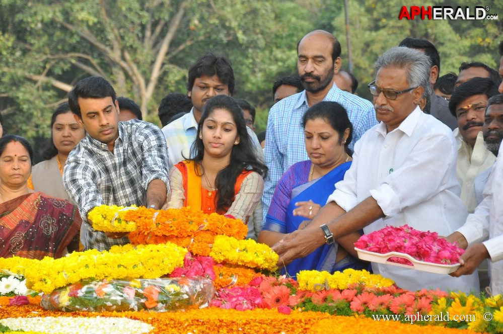 NTR Family Members at NTR Ghat