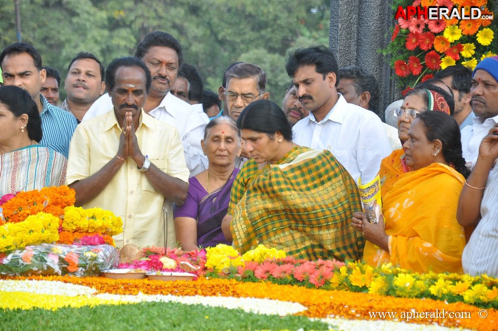 NTR Family Members at NTR Ghat