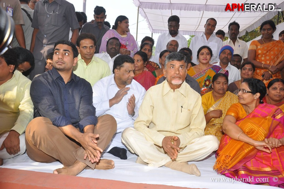 NTR Family Members at NTR Ghat