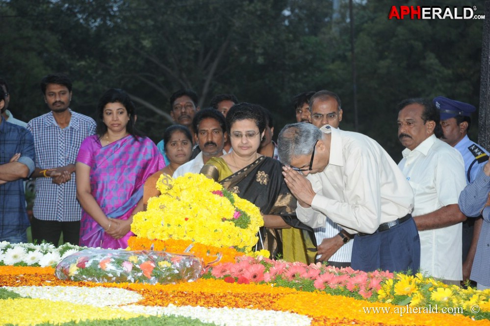 NTR Family Members at NTR Ghat