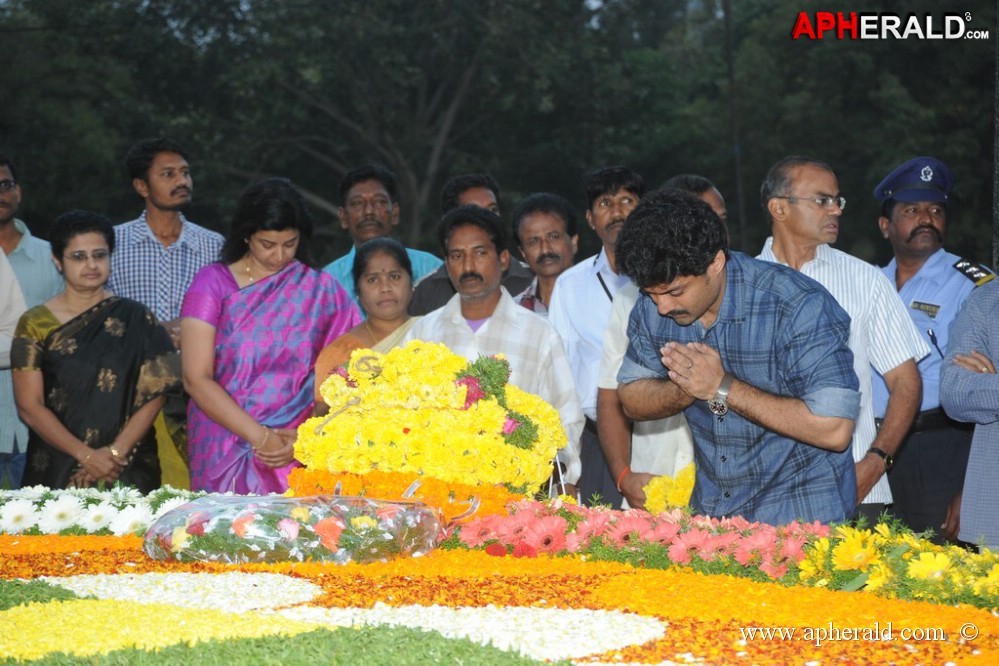 NTR Family Members at NTR Ghat