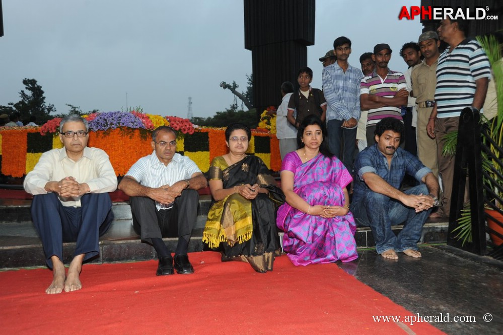 NTR Family Members at NTR Ghat