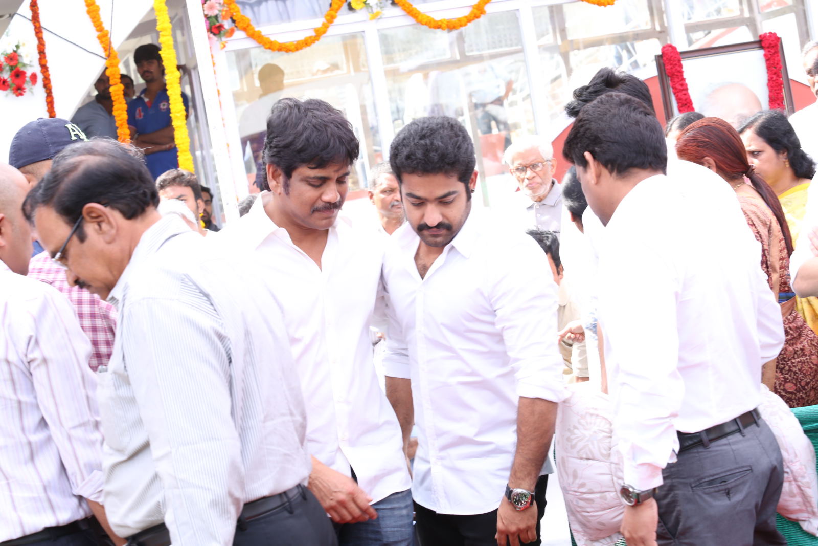 NTR Family visited ANR