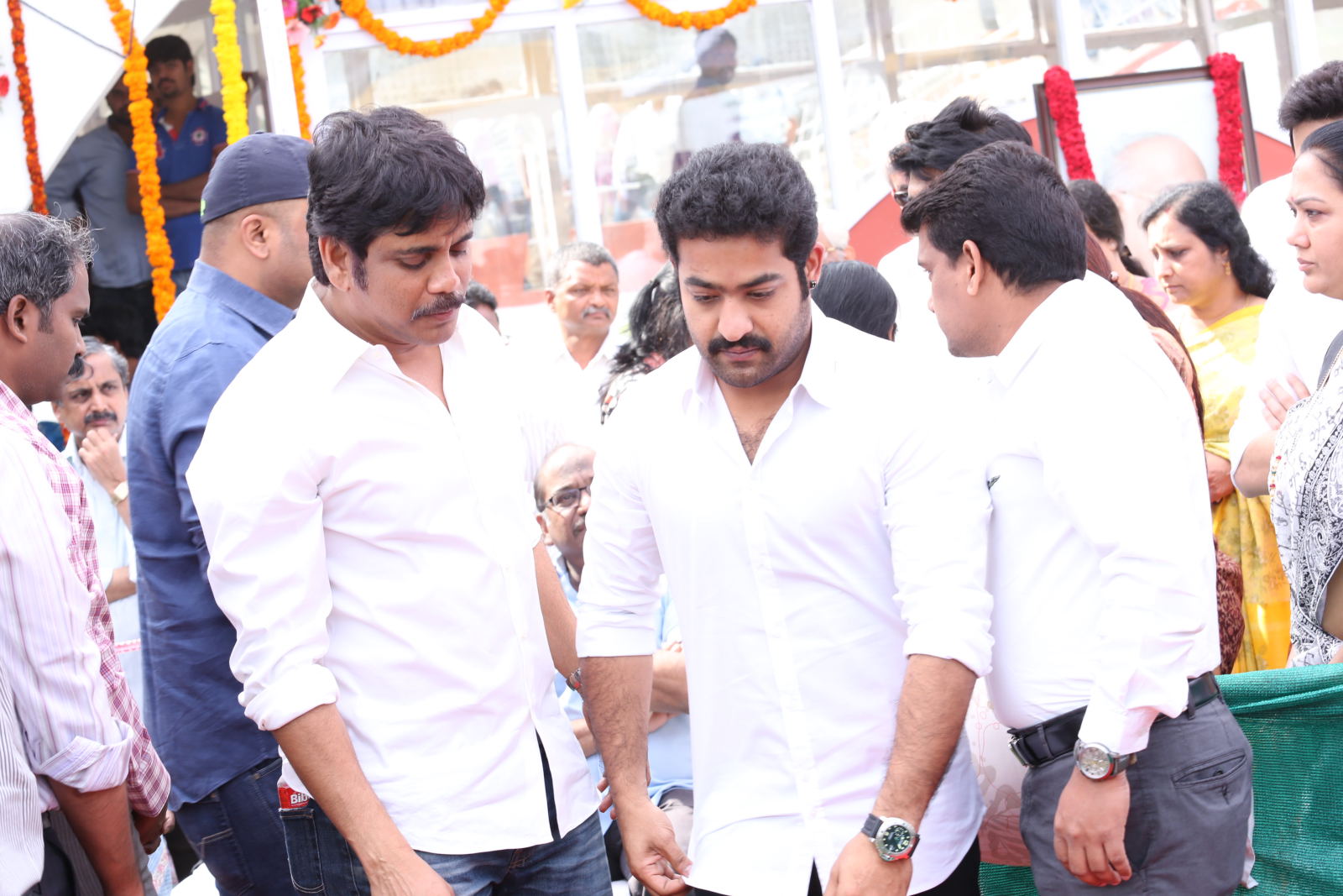 NTR Family visited ANR