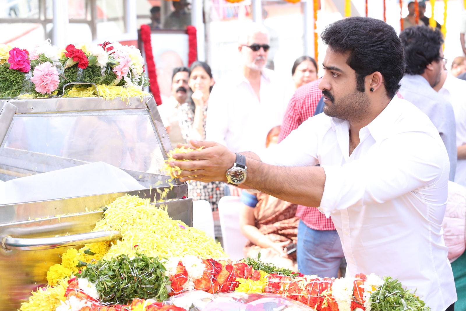 NTR Family visited ANR