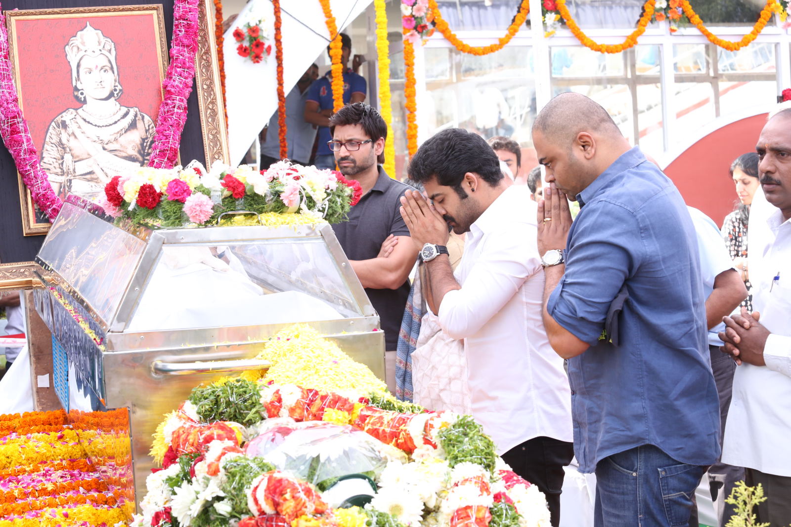 NTR Family visited ANR