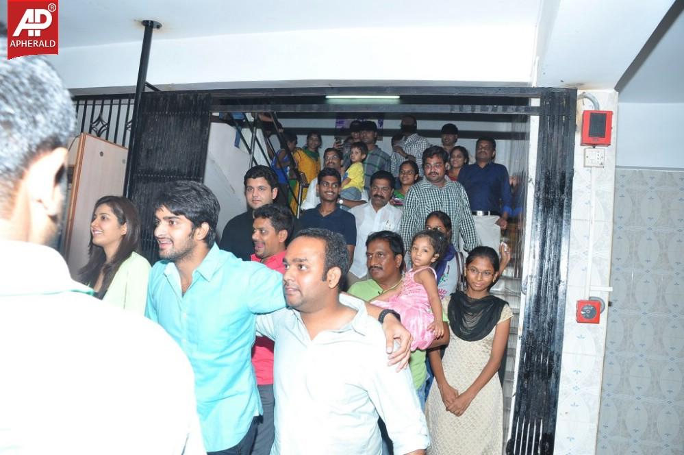 Oohalu Gusagusalade Movie Team at Bhramaramba Theater