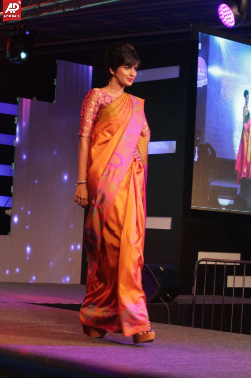 Palam Silks 15 Fashion Show of Happy Near Film Bollywood Stars