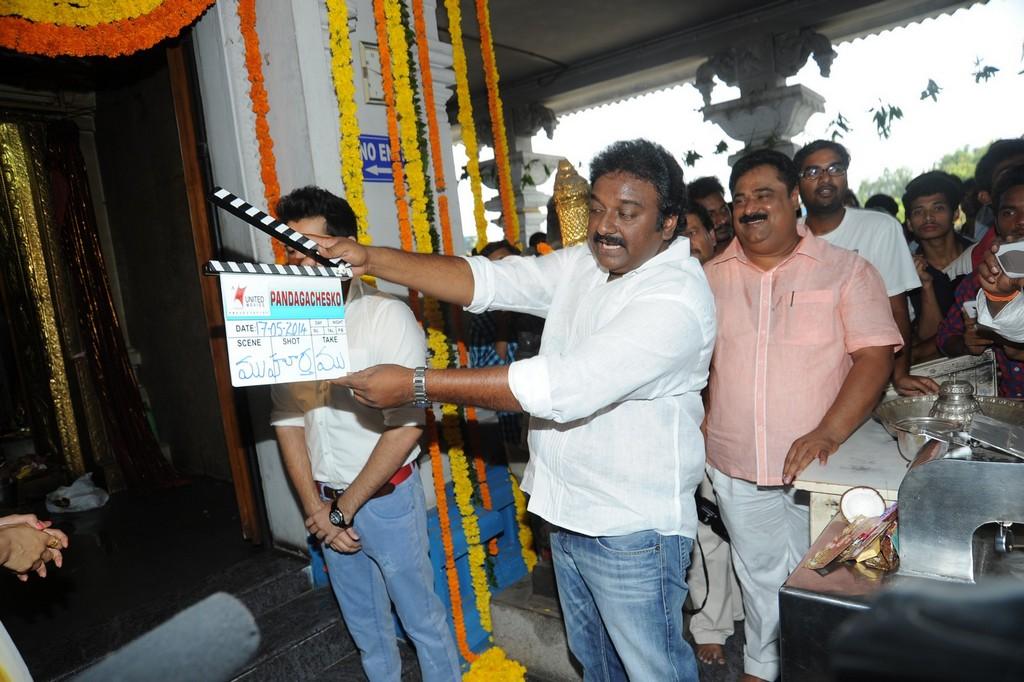 Pandaga Chesko Movie Opening