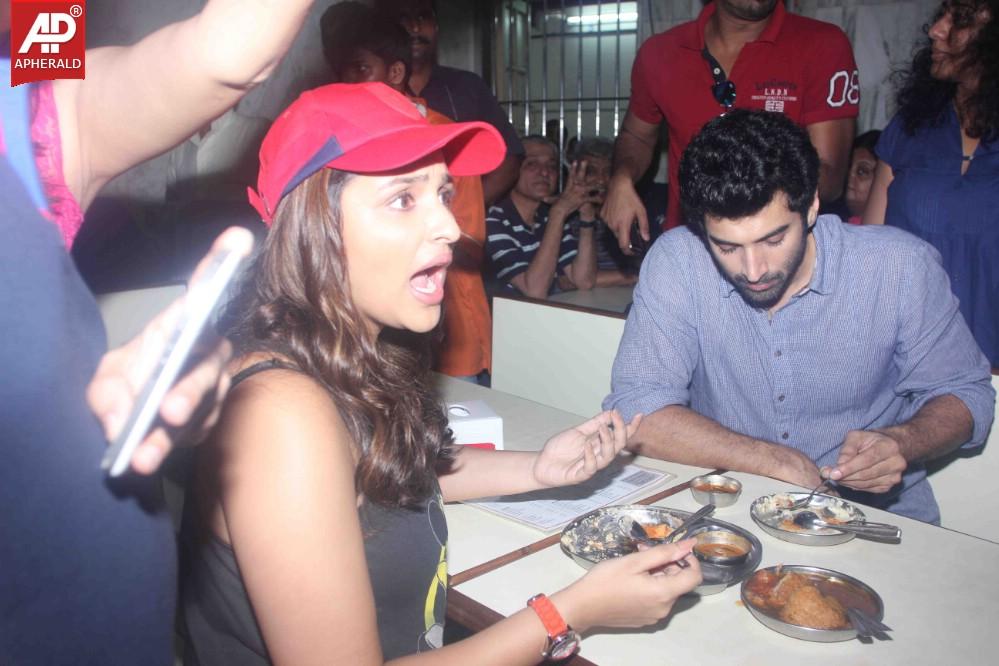 Aditya Roy n Parineeti Flag Off The Daawat-E-Ishq Food Yatra