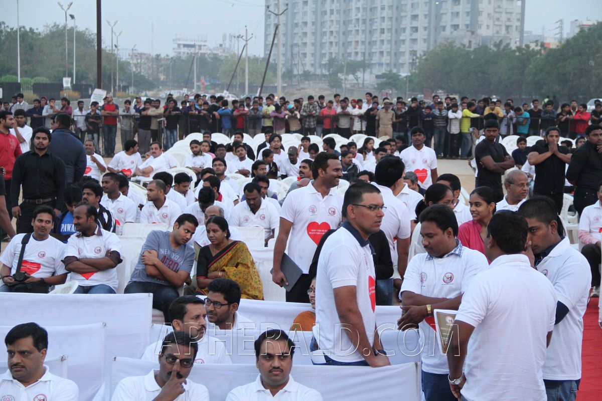 Pawan Kalyan at Walk for Heart Reach for Heart Event