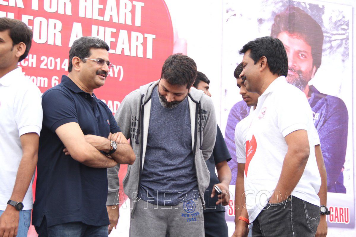 Pawan Kalyan at Walk for Heart Reach for Heart Event