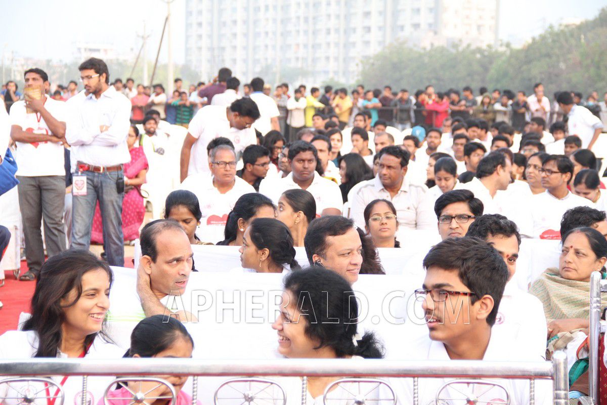 Pawan Kalyan at Walk for Heart Reach for Heart Event