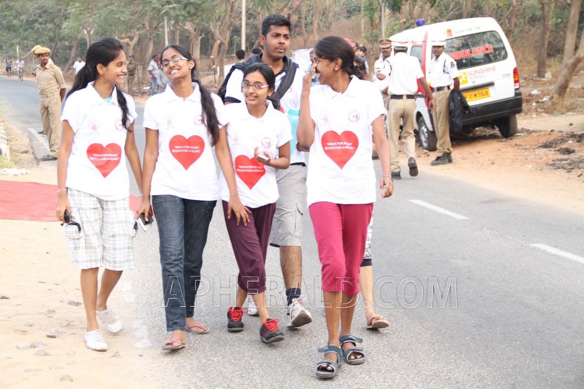 Pawan Kalyan at Walk for Heart Reach for Heart Event
