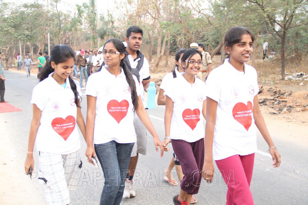 Pawan Kalyan at Walk for Heart Reach for Heart Event