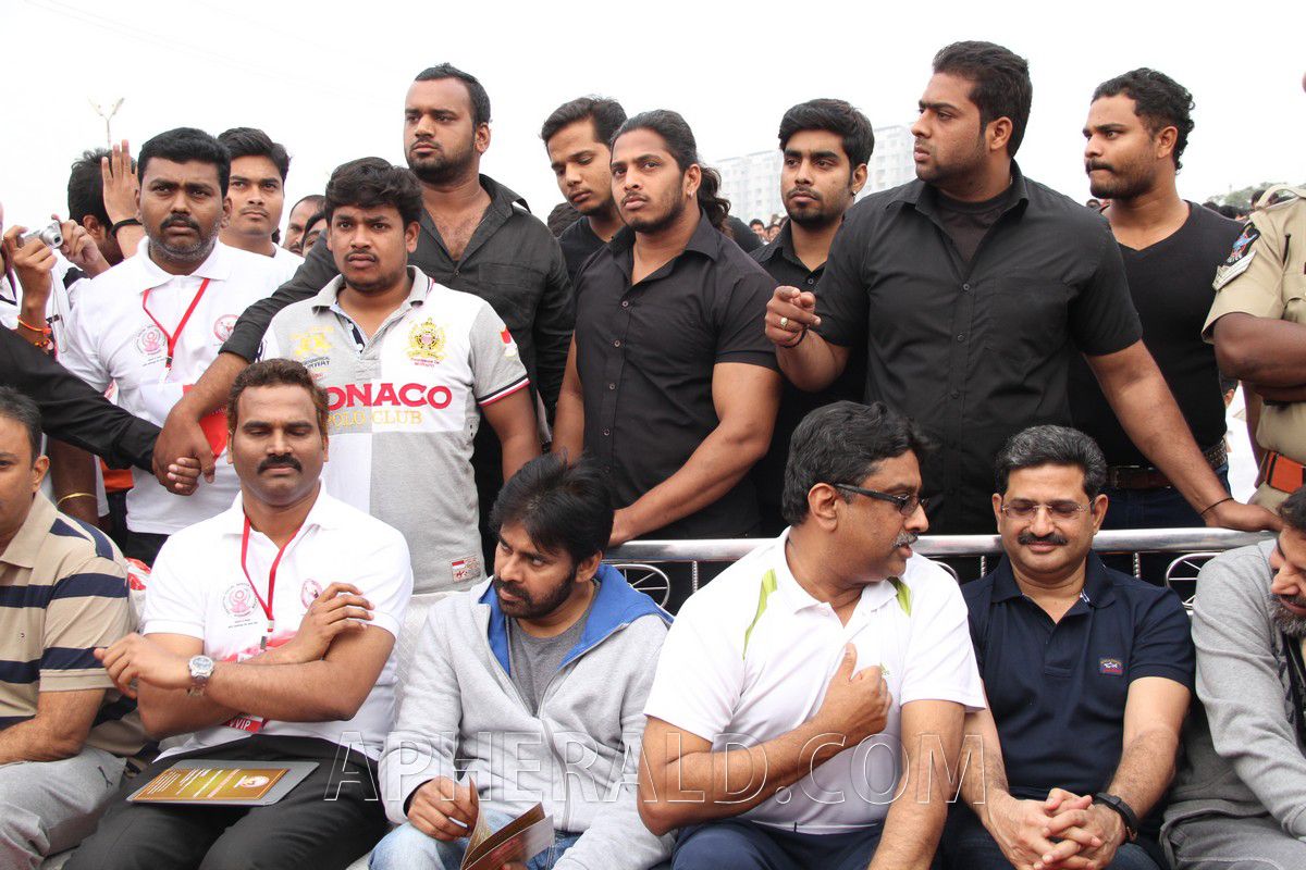 Pawan Kalyan at Walk for Heart Reach for Heart Event