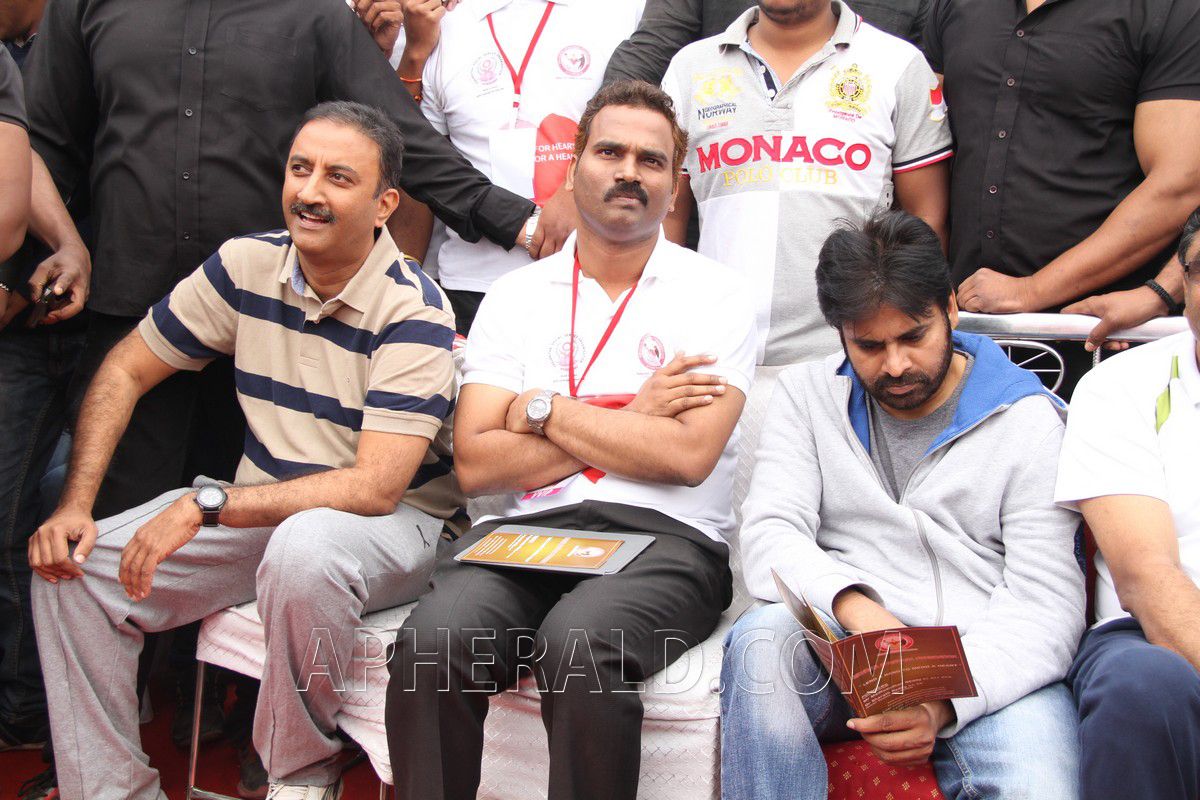 Pawan Kalyan at Walk for Heart Reach for Heart Event