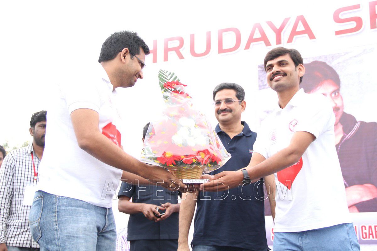 Pawan Kalyan at Walk for Heart Reach for Heart Event