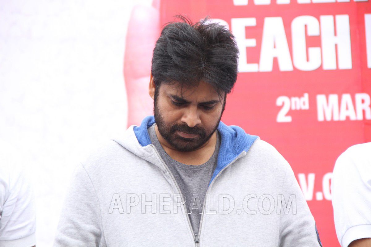 Pawan Kalyan at Walk for Heart Reach for Heart Event