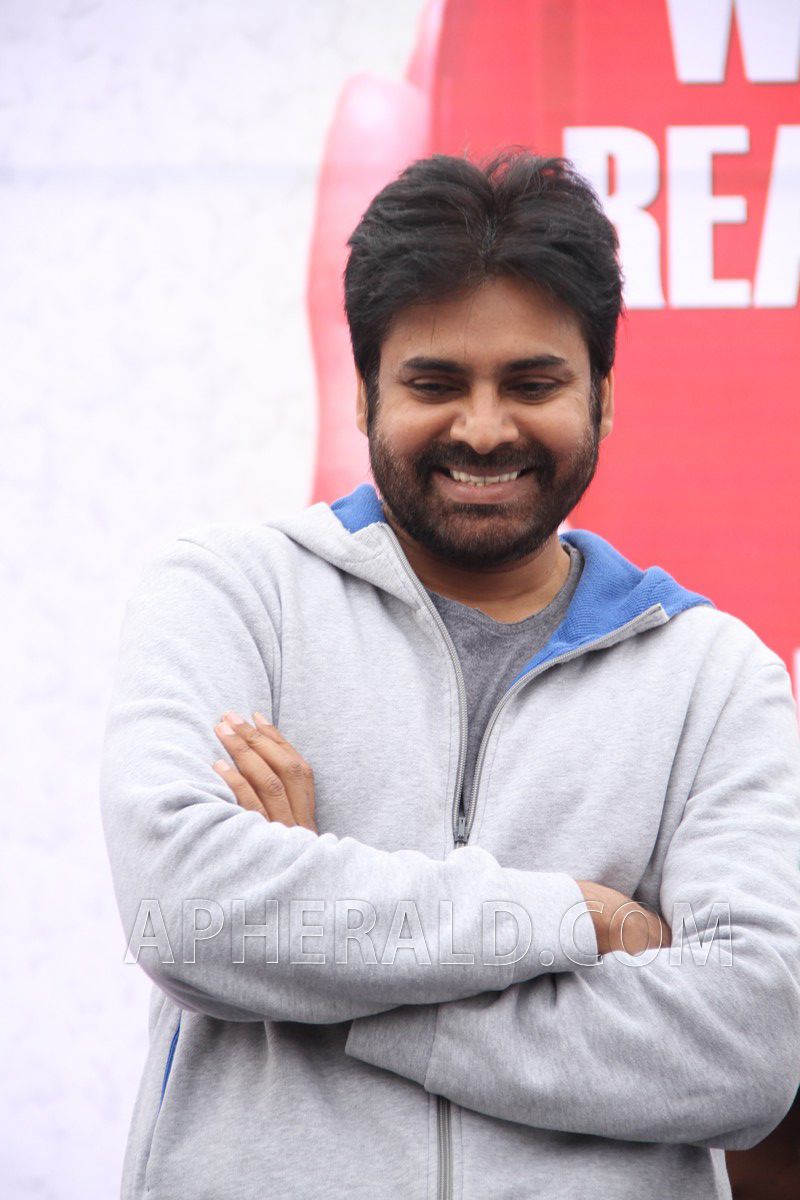 Pawan Kalyan at Walk for Heart Reach for Heart Event