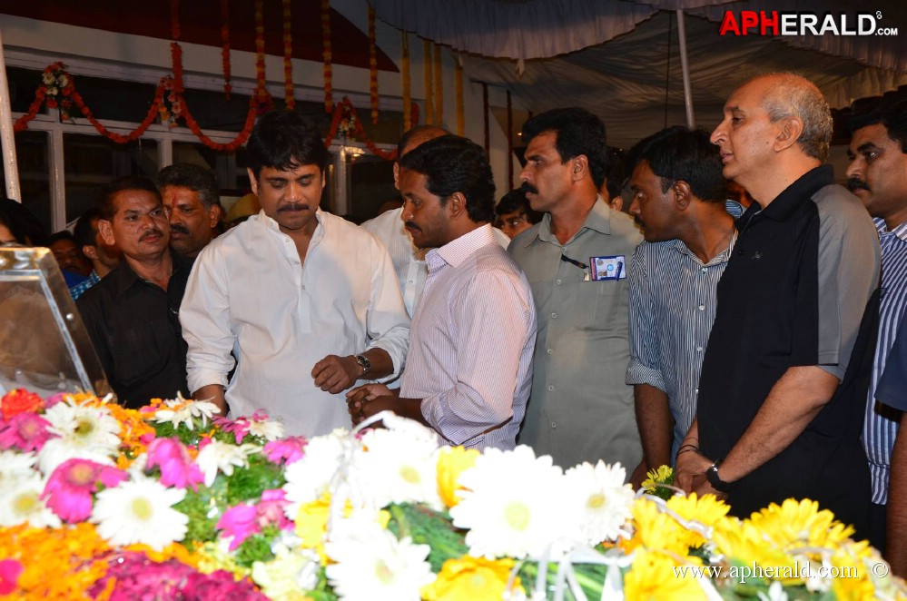 Political Leaders Pays Condolence to ANR