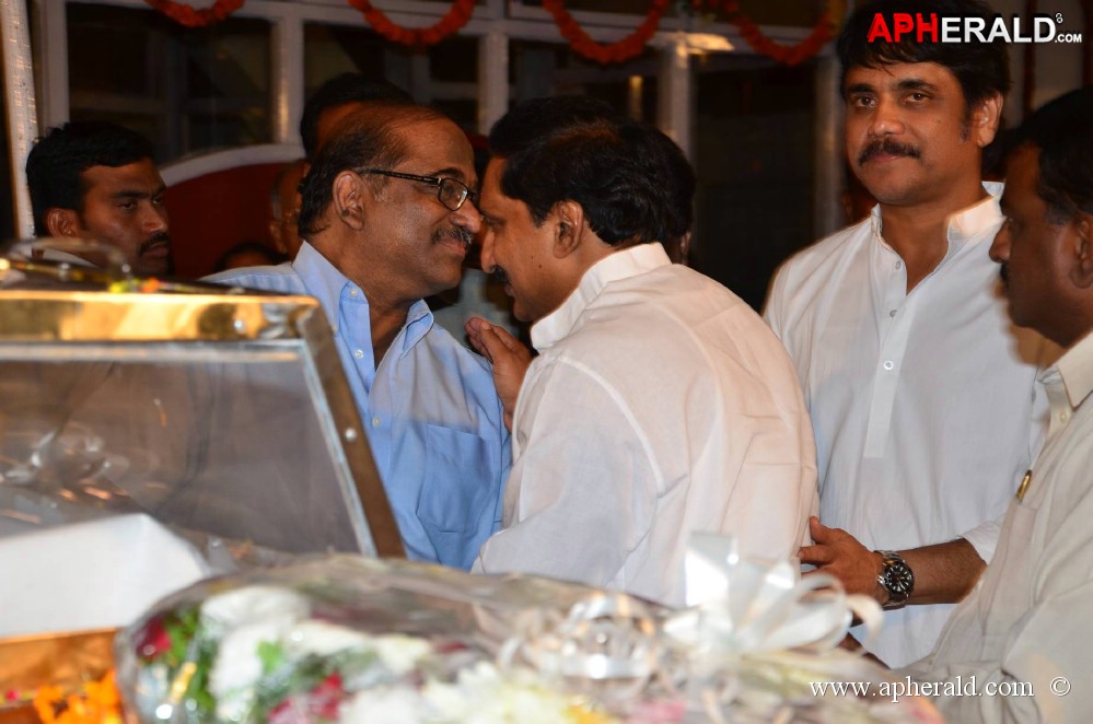 Political Leaders Pays Condolence to ANR