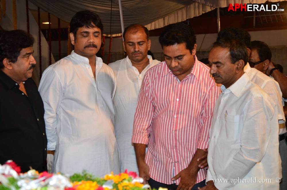 Political Leaders Pays Condolence to ANR